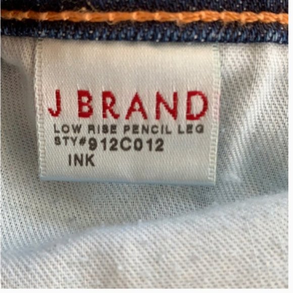 J Brand low rise pencil leg. - Picture 8 of 8